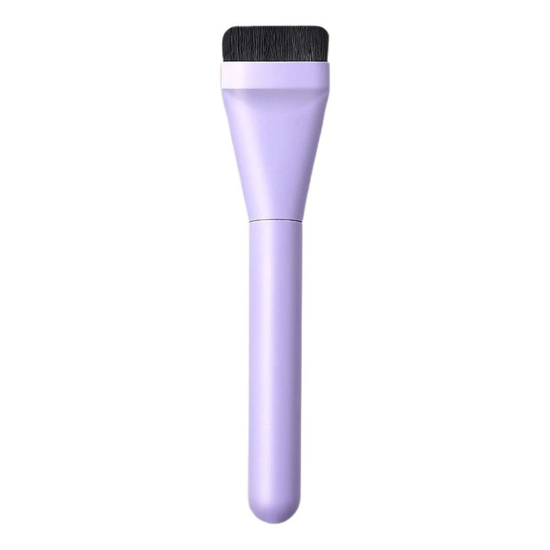 Flat-top foundation brush with sharp edges, suitable for liquid foundation, face mask, and other makeup tools.